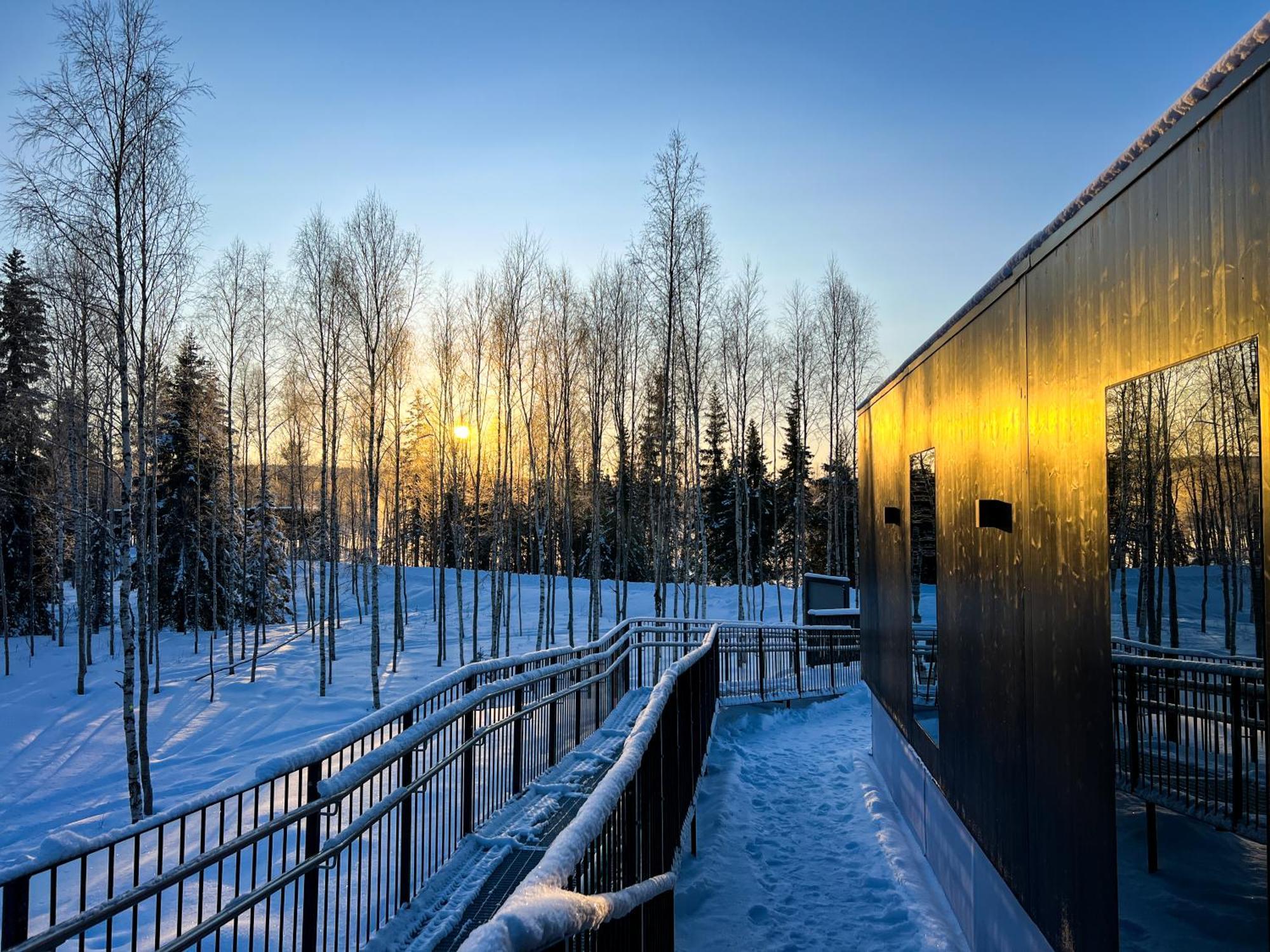 Silver Birch Resort Lapland Rovaniemi Bagian luar foto